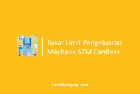 Cara Tukar Limit Pengeluaran Maybank