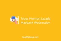 Lazada Maybank Wednesday