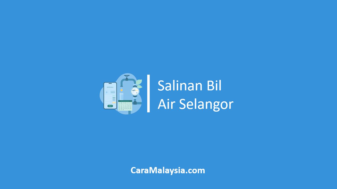 Salinan Bil Air Selangor